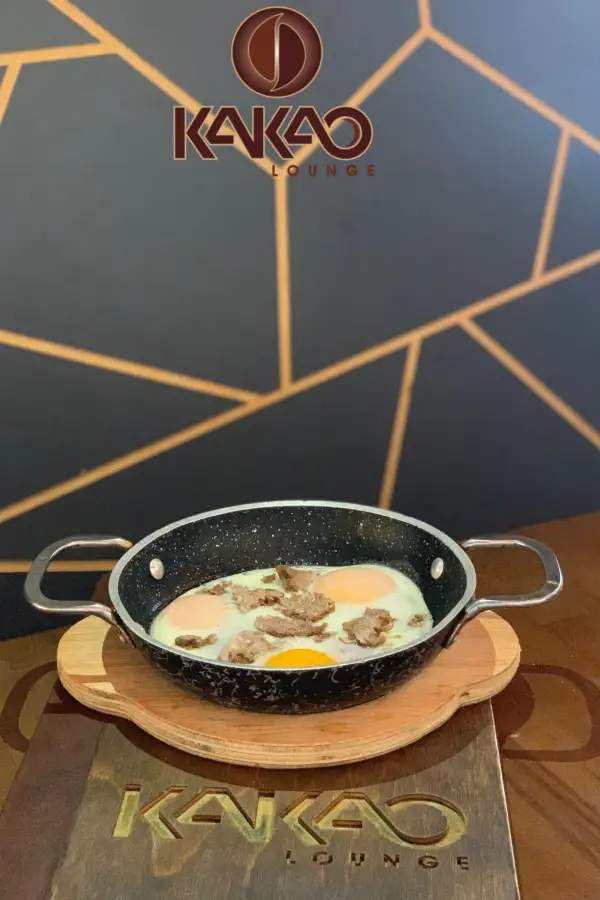 Roasting Meat Egg