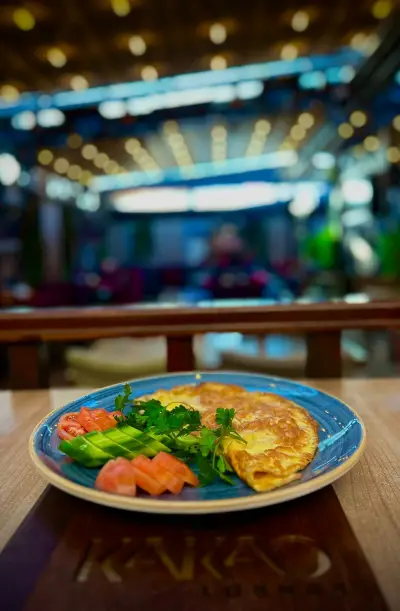 Kavurmalı Omlet